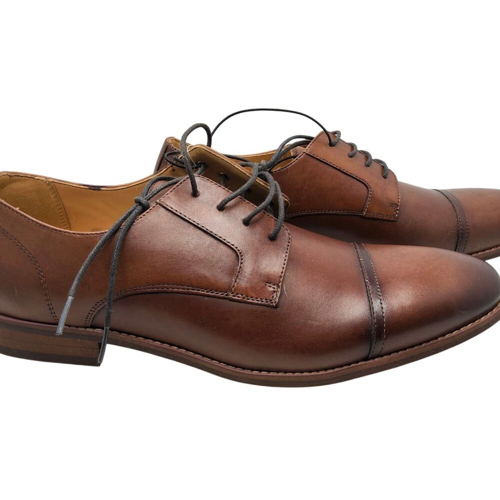 New Mens Goodfellows Extremely Nice Oxford Leather Dress Shoes